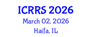 International Conference on Religion and Religious Studies (ICRRS) March 02, 2026 - Haifa, Israel International Conference on Religion and Religious Studies (ICRRS) March 02, 2026 - Haifa, Israel