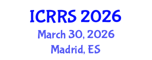International Conference on Religion and Religious Studies (ICRRS) March 30, 2026 - Madrid, Spain International Conference on Religion and Religious Studies (ICRRS) March 30, 2026 - Madrid, Spain