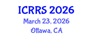 International Conference on Religion and Religious Studies (ICRRS) March 23, 2026 - Ottawa, Canada
