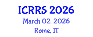 International Conference on Religion and Religious Studies (ICRRS) March 02, 2026 - Rome, Italy International Conference on Religion and Religious Studies (ICRRS) March 02, 2026 - Rome, Italy
