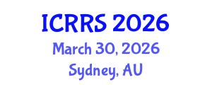International Conference on Religion and Religious Studies (ICRRS) March 30, 2026 - Sydney, Australia International Conference on Religion and Religious Studies (ICRRS) March 30, 2026 - Sydney, Australia