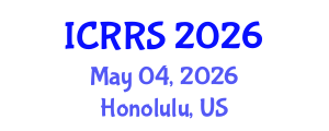 International Conference on Religion and Religious Studies (ICRRS) May 04, 2026 - Honolulu, United States International Conference on Religion and Religious Studies (ICRRS) May 04, 2026 - Honolulu, United States