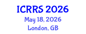International Conference on Religion and Religious Studies (ICRRS) May 18, 2026 - London, United Kingdom International Conference on Religion and Religious Studies (ICRRS) May 18, 2026 - London, United Kingdom