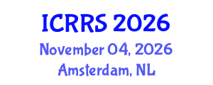 International Conference on Religion and Religious Studies (ICRRS) November 04, 2026 - Amsterdam, Netherlands International Conference on Religion and Religious Studies (ICRRS) November 04, 2026 - Amsterdam, Netherlands