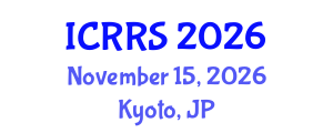 International Conference on Religion and Religious Studies (ICRRS) November 15, 2026 - Kyoto, Japan International Conference on Religion and Religious Studies (ICRRS) November 15, 2026 - Kyoto, Japan