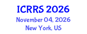 International Conference on Religion and Religious Studies (ICRRS) November 04, 2026 - New York, United States International Conference on Religion and Religious Studies (ICRRS) November 04, 2026 - New York, United States
