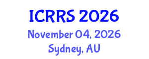 International Conference on Religion and Religious Studies (ICRRS) November 04, 2026 - Sydney, Australia International Conference on Religion and Religious Studies (ICRRS) November 04, 2026 - Sydney, Australia