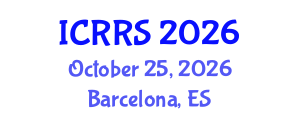 International Conference on Religion and Religious Studies (ICRRS) October 25, 2026 - Barcelona, Spain International Conference on Religion and Religious Studies (ICRRS) October 25, 2026 - Barcelona, Spain