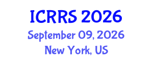 International Conference on Religion and Religious Studies (ICRRS) September 09, 2026 - New York, United States International Conference on Religion and Religious Studies (ICRRS) September 09, 2026 - New York, United States