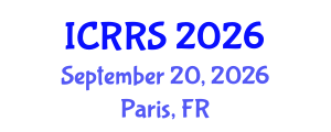 International Conference on Religion and Religious Studies (ICRRS) September 20, 2026 - Paris, France International Conference on Religion and Religious Studies (ICRRS) September 20, 2026 - Paris, France