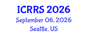 International Conference on Religion and Religious Studies (ICRRS) September 06, 2026 - Seattle, United States International Conference on Religion and Religious Studies (ICRRS) September 06, 2026 - Seattle, United States