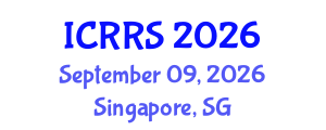 International Conference on Religion and Religious Studies (ICRRS) September 09, 2026 - Singapore, Singapore International Conference on Religion and Religious Studies (ICRRS) September 09, 2026 - Singapore, Singapore