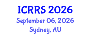 International Conference on Religion and Religious Studies (ICRRS) September 06, 2026 - Sydney, Australia International Conference on Religion and Religious Studies (ICRRS) September 06, 2026 - Sydney, Australia