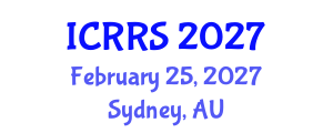 International Conference on Religion and Religious Studies (ICRRS) February 25, 2027 - Sydney, Australia International Conference on Religion and Religious Studies (ICRRS) February 25, 2027 - Sydney, Australia