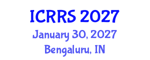 International Conference on Religion and Religious Studies (ICRRS) January 30, 2027 - Bengaluru, India International Conference on Religion and Religious Studies (ICRRS) January 30, 2027 - Bengaluru, India