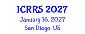 International Conference on Religion and Religious Studies (ICRRS) January 16, 2027 - San Diego, United States International Conference on Religion and Religious Studies (ICRRS) January 16, 2027 - San Diego, United States