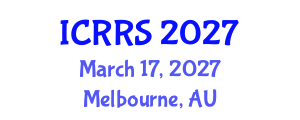 International Conference on Religion and Religious Studies (ICRRS) March 17, 2027 - Melbourne, Australia International Conference on Religion and Religious Studies (ICRRS) March 17, 2027 - Melbourne, Australia