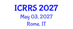 International Conference on Religion and Religious Studies (ICRRS) May 03, 2027 - Rome, Italy International Conference on Religion and Religious Studies (ICRRS) May 03, 2027 - Rome, Italy
