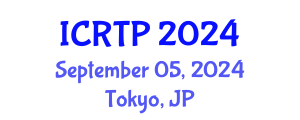 International Conference on Religious Tourism and Pilgrimage (ICRTP) September 05, 2024 - Tokyo, Japan