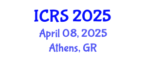 International Conference on Remote Sensing (ICRS) April 08, 2025 - Athens, Greece