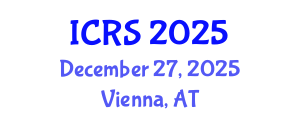 International Conference on Remote Sensing (ICRS) December 27, 2025 - Vienna, Austria