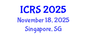 International Conference on Remote Sensing (ICRS) November 18, 2025 - Singapore, Singapore