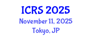International Conference on Remote Sensing (ICRS) November 11, 2025 - Tokyo, Japan