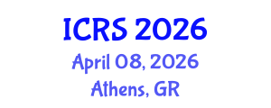 International Conference on Remote Sensing (ICRS) April 08, 2026 - Athens, Greece