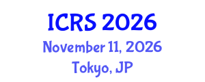 International Conference on Remote Sensing (ICRS) November 11, 2026 - Tokyo, Japan