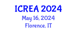 International Conference on Renewable Energy and Applications (ICREA) May 16, 2024 - Florence, Italy
