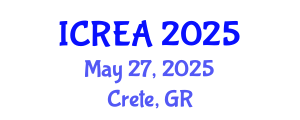 International Conference on Renewable Energy and Applications (ICREA) May 27, 2025 - Crete, Greece