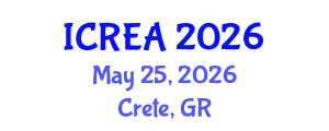 International Conference on Renewable Energy and Applications (ICREA) May 25, 2026 - Crete, Greece International Conference on Renewable Energy and Applications (ICREA) May 25, 2026 - Crete, Greece