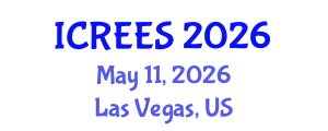 International Conference on Renewable Energy and Energy Systems (ICREES) May 11, 2026 - Las Vegas, United States International Conference on Renewable Energy and Energy Systems (ICREES) May 11, 2026 - Las Vegas, United States