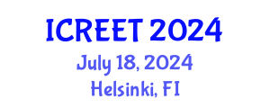 International Conference on Renewable Energy and Energy Transformation (ICREET) July 18, 2024 - Helsinki, Finland