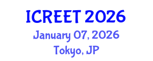 International Conference on Renewable Energy and Energy Transformation (ICREET) January 07, 2026 - Tokyo, Japan