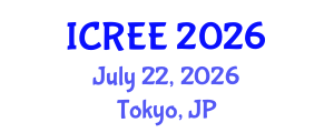 International Conference on Renewable Energy and Environment (ICREE) July 22, 2026 - Tokyo, Japan