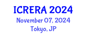 International Conference on Renewable Energy Resources and Applications (ICRERA) November 07, 2024 - Tokyo, Japan