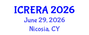 International Conference on Renewable Energy Resources and Applications (ICRERA) June 29, 2026 - Nicosia, Cyprus International Conference on Renewable Energy Resources and Applications (ICRERA) June 29, 2026 - Nicosia, Cyprus