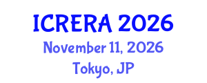 International Conference on Renewable Energy Resources and Applications (ICRERA) November 11, 2026 - Tokyo, Japan