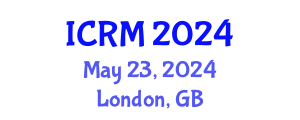 International Conference on Reproductive Medicine (ICRM) May 23, 2024 - London, United Kingdom