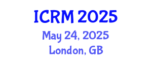 International Conference on Reproductive Medicine (ICRM) May 24, 2025 - London, United Kingdom