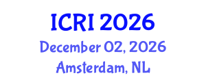 International Conference on Research and Innovation (ICRI) December 02, 2026 - Amsterdam, Netherlands International Conference on Research and Innovation (ICRI) December 02, 2026 - Amsterdam, Netherlands