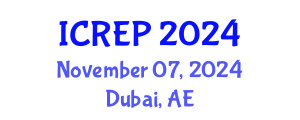 International Conference on Research in Education and Psychology (ICREP) November 07, 2024 - Dubai, United Arab Emirates