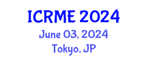 International Conference on Research in Mathematics Education (ICRME) June 03, 2024 - Tokyo, Japan
