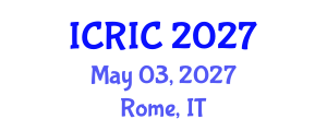 International Conference on Research, Innovation and Commercialisation (ICRIC) May 03, 2027 - Rome, Italy International Conference on Research, Innovation and Commercialisation (ICRIC) May 03, 2027 - Rome, Italy