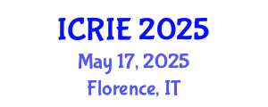 International Conference on Research, Innovation and Entrepreneurship (ICRIE) May 17, 2025 - Florence, Italy