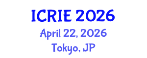 International Conference on Research, Innovation and Entrepreneurship (ICRIE) April 22, 2026 - Tokyo, Japan