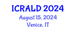 International Conference on Residential Architecture and Landscape Design (ICRALD) August 15, 2024 - Venice, Italy