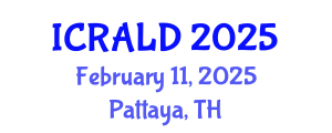 International Conference on Residential Architecture and Landscape Design (ICRALD) February 11, 2025 - Pattaya, Thailand
