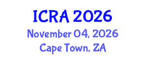 International Conference on Residential Architecture (ICRA) November 04, 2026 - Cape Town, South Africa